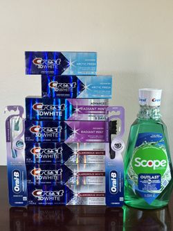 Toothpaste Crest Bundle 