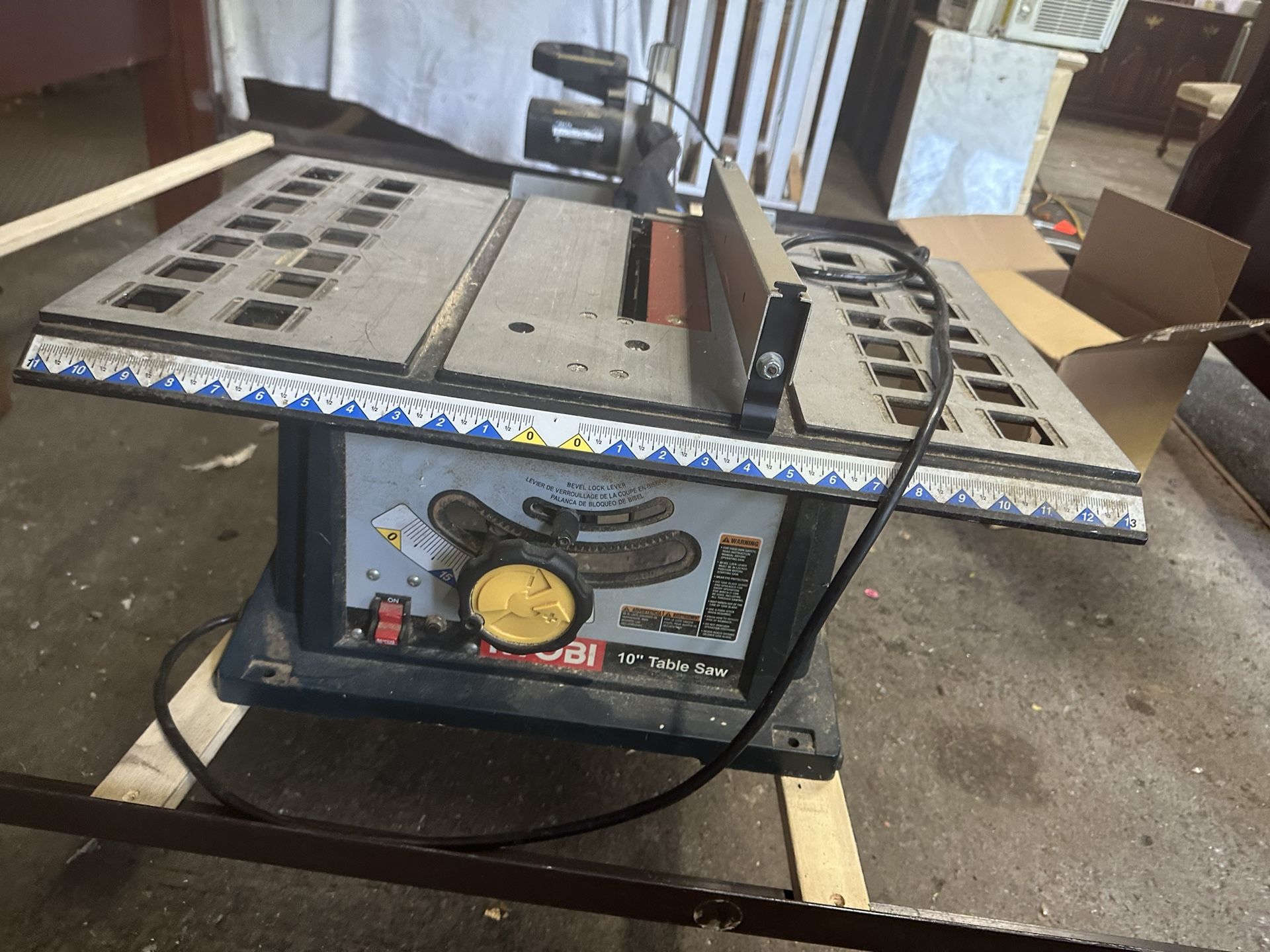 Ryobi 10 Inch Table Saw