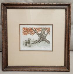 Etching by Carl Roman