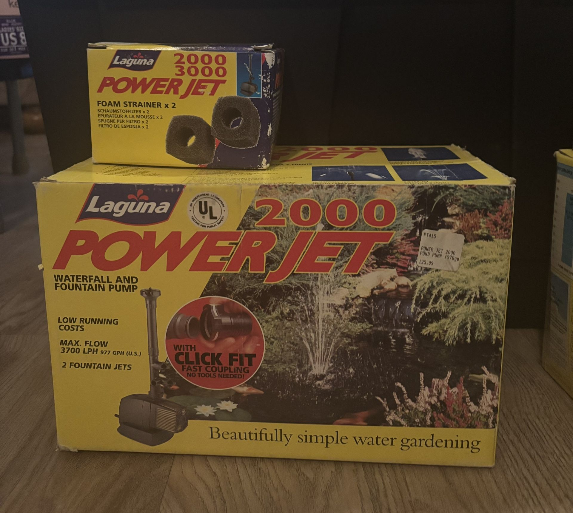 Laguna Power Jet 2000 Waterfall And Fountain Pump