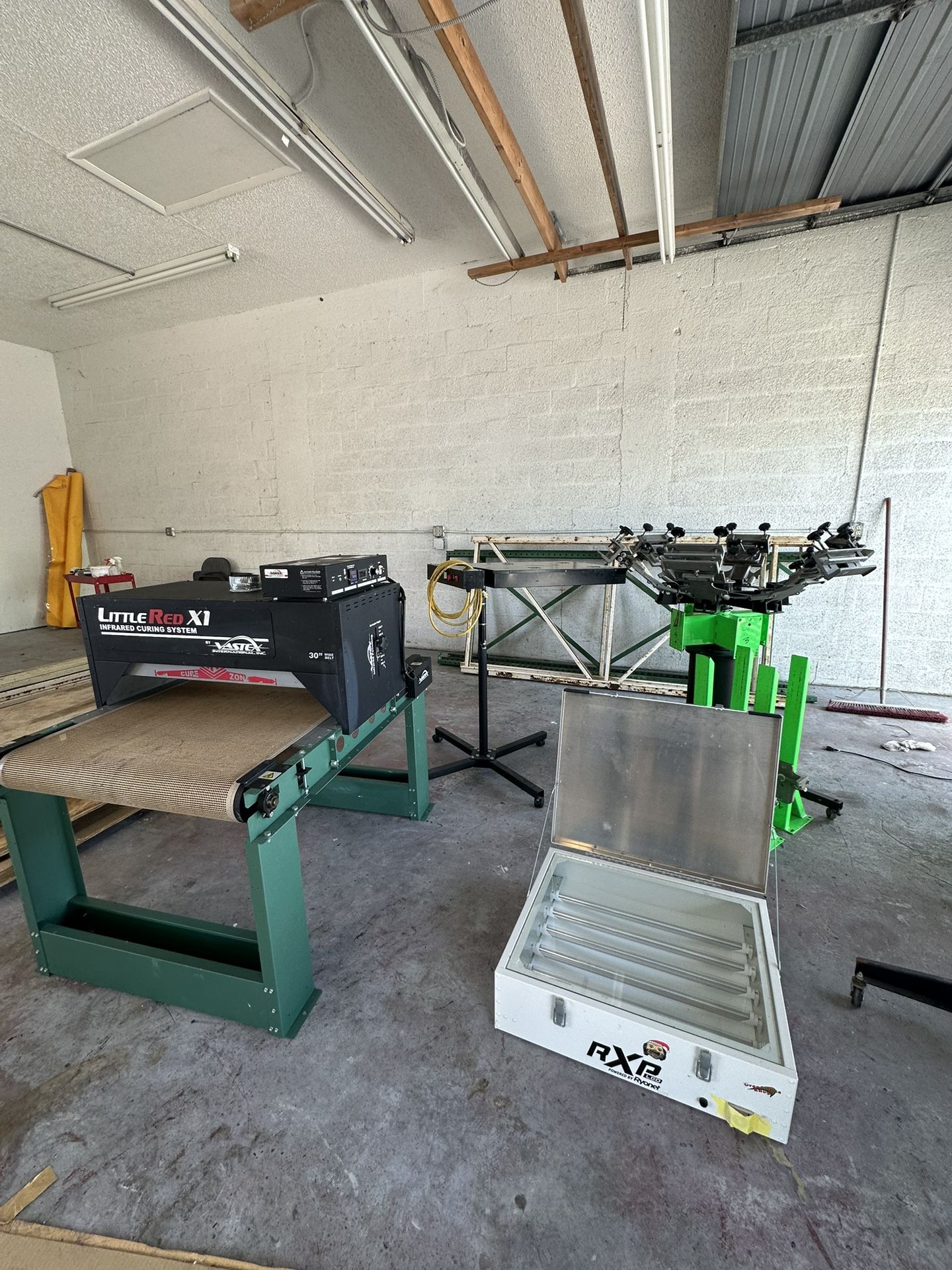 Screen Print Shop Startup Package