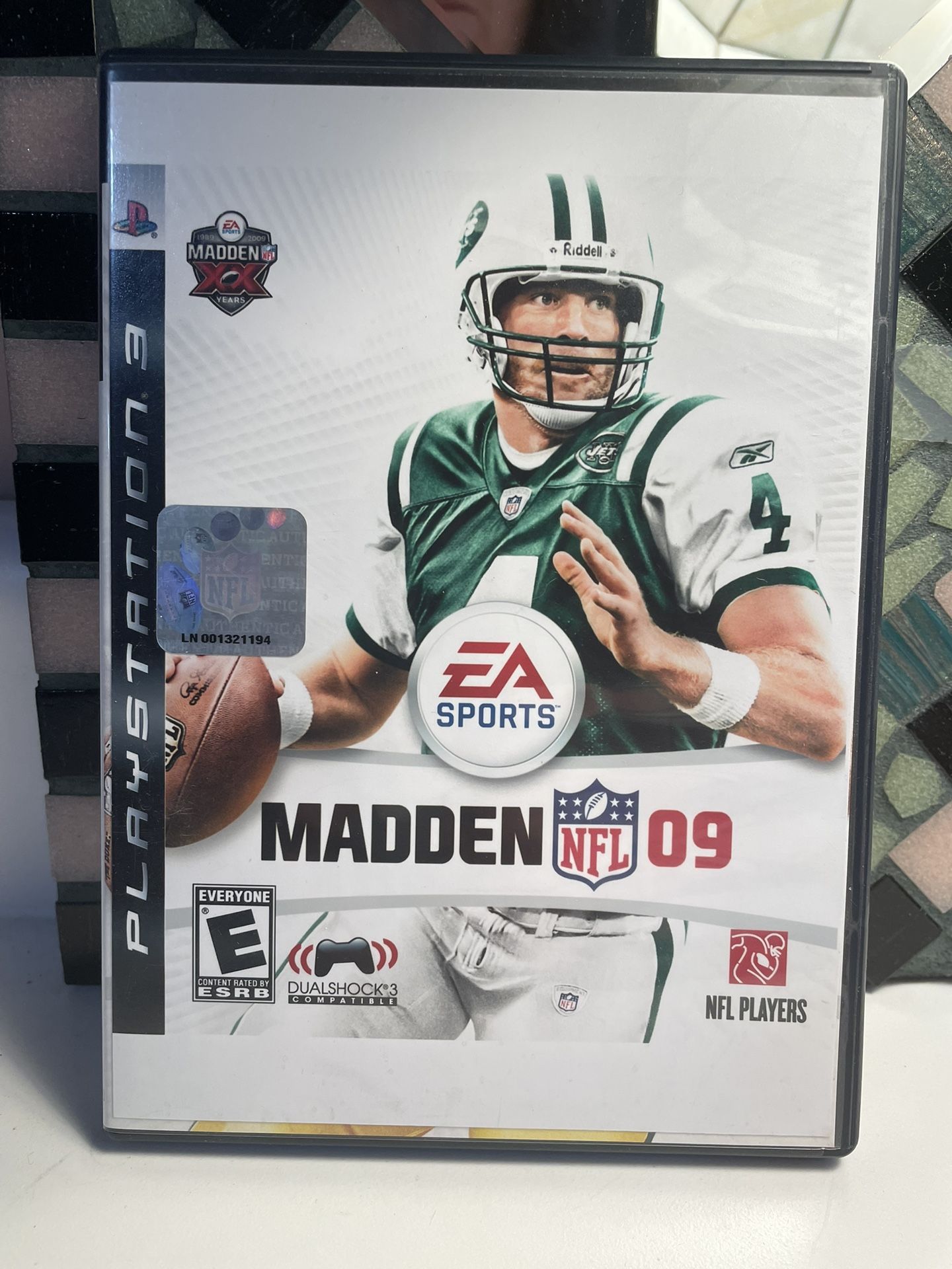 Madden NFL 09 XX Years ESPN Sony PlayStation 3 PS3 EA Sports Football Video Game