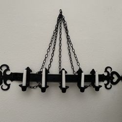Vintage Curved Candelabra Wall Sconce Candle Holder