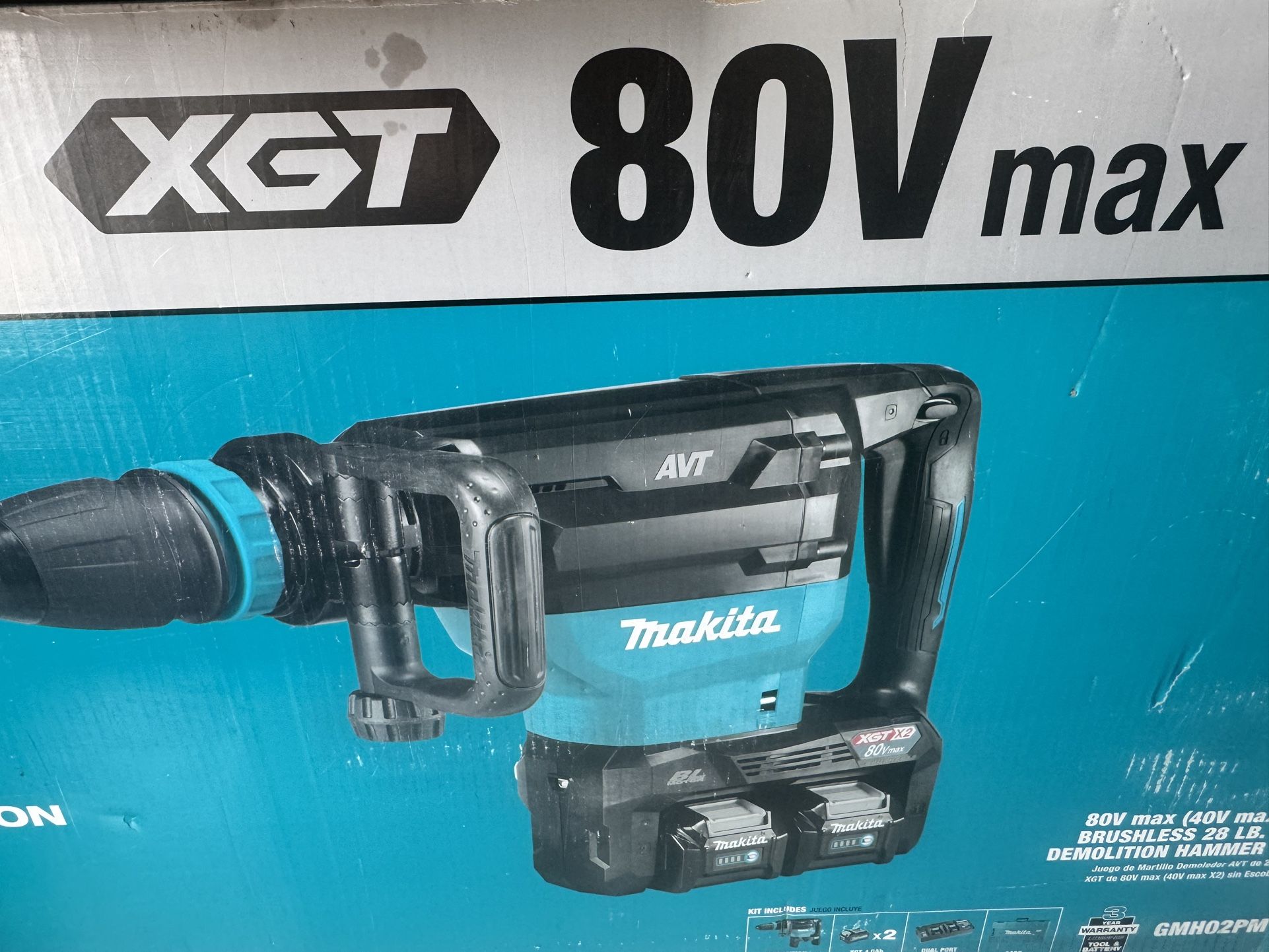 Demolition Hammer 80V Max