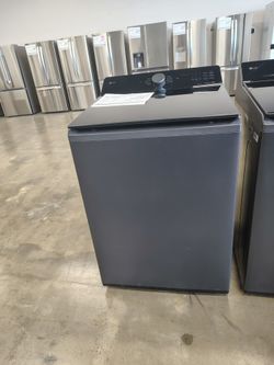 LG 5.5 cu ft Mega Capacity Smart Top Load Washer with Impeller Easyunload AI Sensing