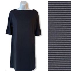 Southern Tide Dress Womens XS X-Small Stripe Gray