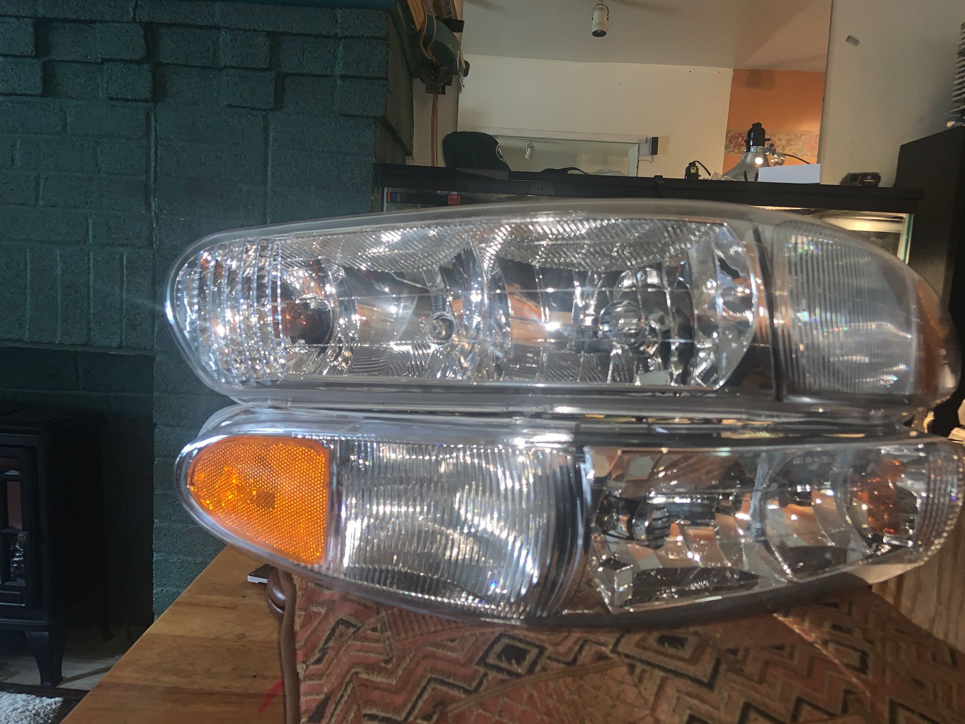 Brand new custom headlights for 1999 Buick Century