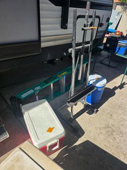 latter and ice chest