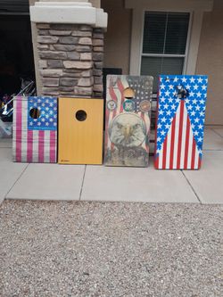 1 or 2 Corn Hole Boards $10-$30 single/pair See All Photos Read Description