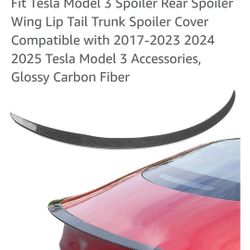 Tesla Trunk Spoiler