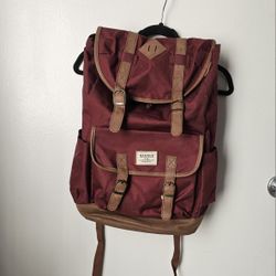 Benrus Burgundy Backpack