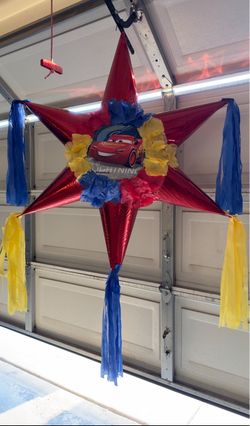Lightning Mc Queen Star Pinata