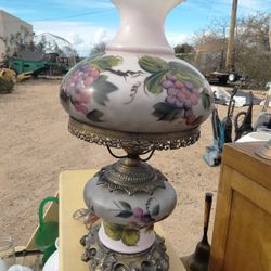 Vintage Hurricane Lamp