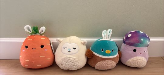 4 squishmalllows