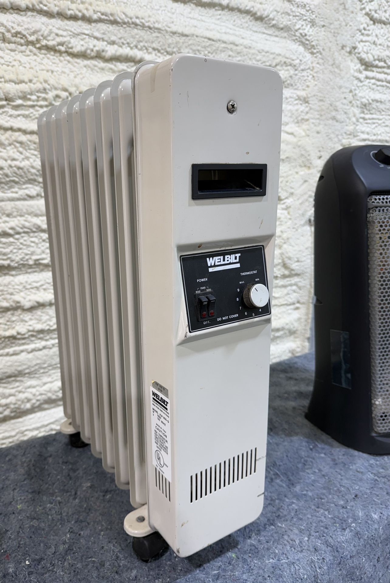 Welbilt Electric Heater Oil Filled