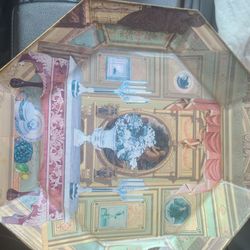 Vintage Hand Painted Art Glass signed by Jered Holmes
