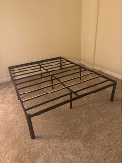 16 Inch Metal Platform Bed Frame