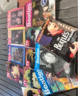 Beatles tv guide and wall prints