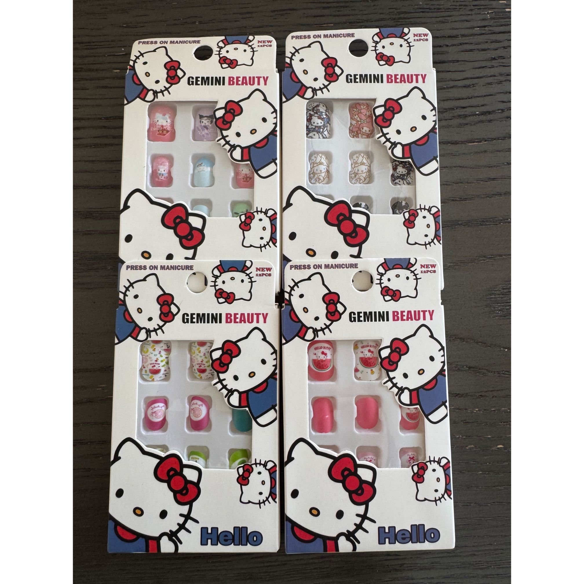 Kids Hello Kitty Nails 