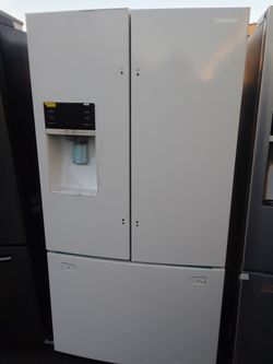 White New refrigerator