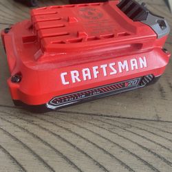 Craftsman 20v Battery And Charger 