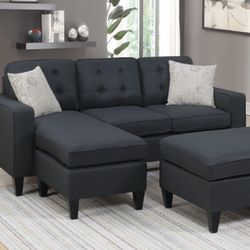 Sectional Sofa With Ottoman