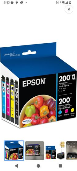 Epson 200XL/200 Ink Cartridge Combo Pack