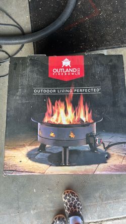 Propane/natural gas fire pit