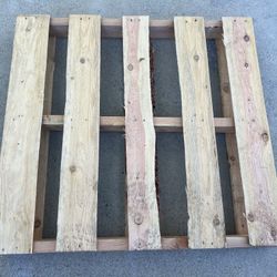 Wood Pallets – $10 for both