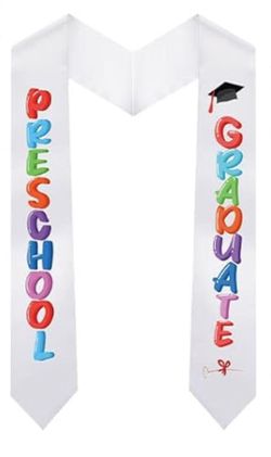 Preschool Graduation stole
