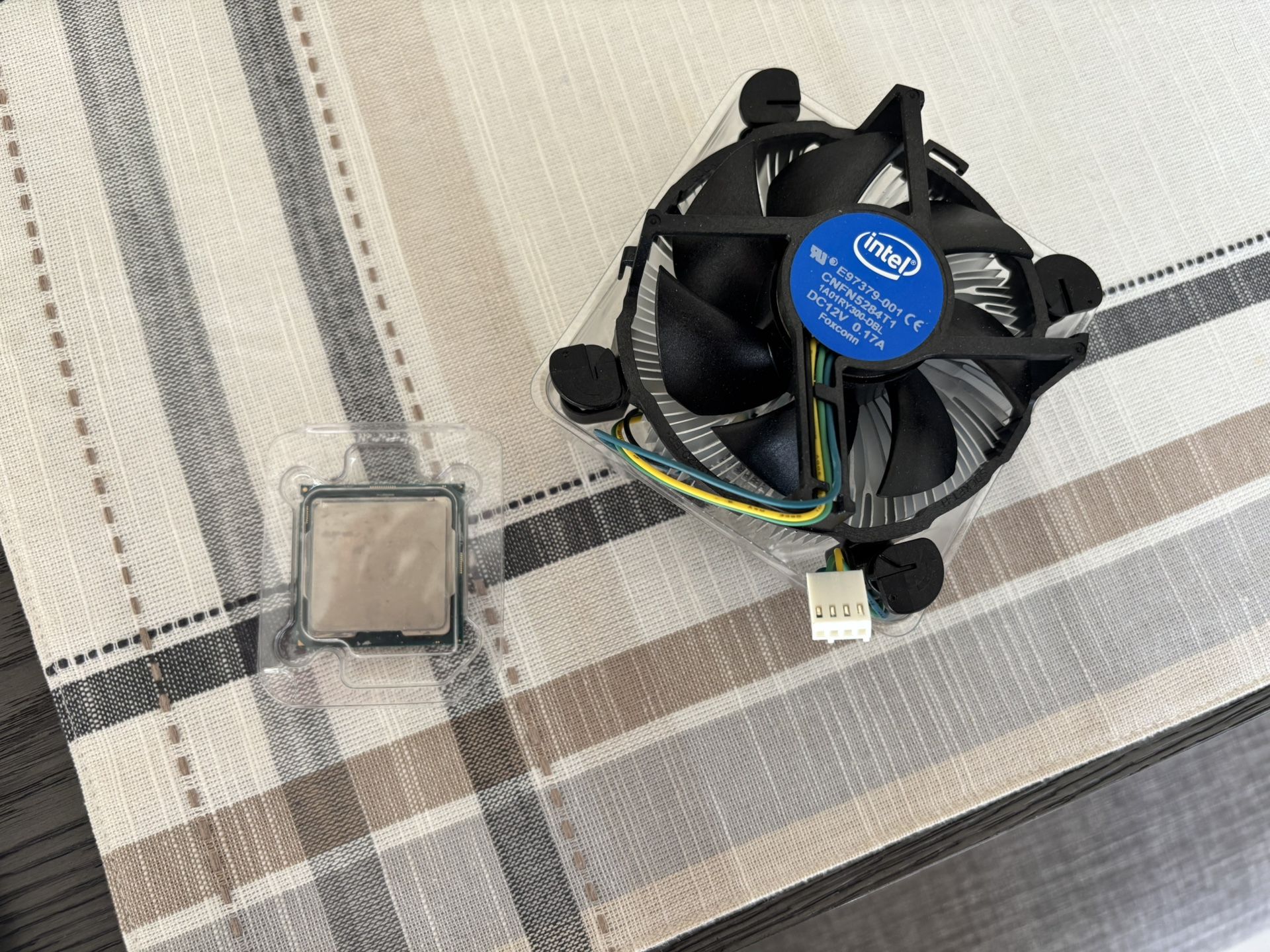 Intel i5 9600k Processor and Intel i7 Processor Cooler