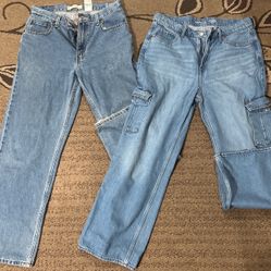 Women Jeans $10 Total For Both 