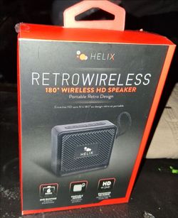 HELIX RetroWireless Speaker...$20