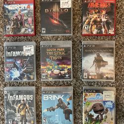 Used PS3 Game Bundle 