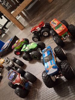 Hot Wheels Monster Trucks & car Toys Lot