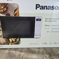Panasonic 1.2 Cu Inverter Contertop Microwave Oven