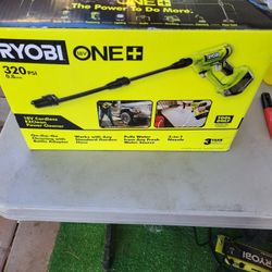RYOBI 320PSI 18VOLT CORDLESSEZCLEAN POWER CLEANER NEW 