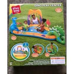 Play Day Inflatable Dino Play Center