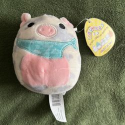 Rosie the Pig with Bandana 5” Squishmallow 