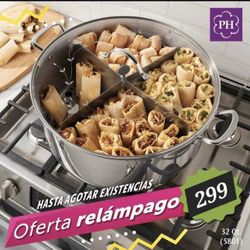 Olla Tamalera De 32 Qt