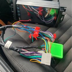 Hieha Touchscreen Radio New With Bracket And Harness Wires 