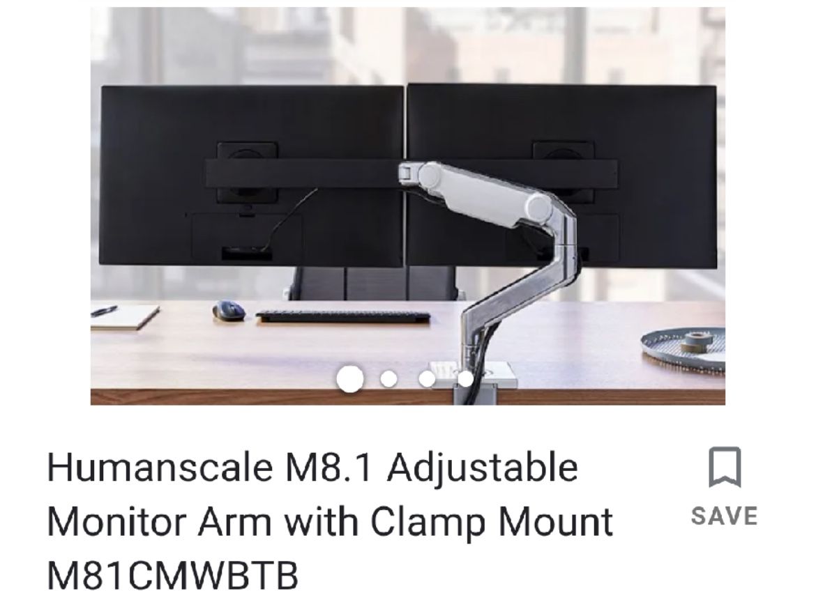 REDUCED!!!Adjustable Monitor Arm / Computer Monitor Mount