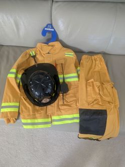 Kids firefighter costume