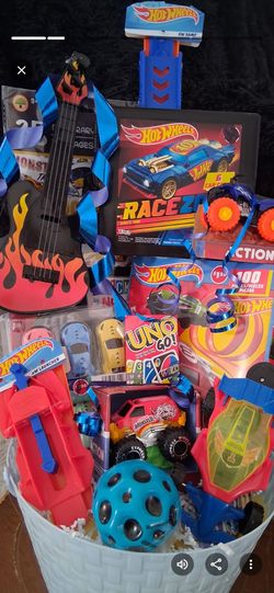 Hot wheels basket $40