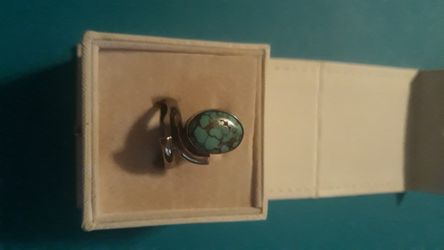 Beautiful Turquoise silver ring