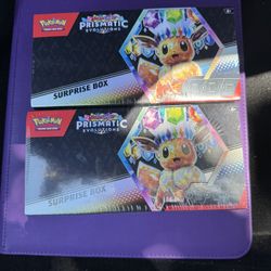 Prismatic Evolutions Surprise Box 