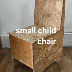 Chair, Child Chair, Wood Chair 
