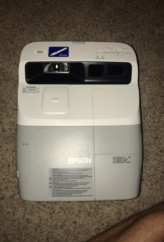 LIKE NEW ULTRA SHORT THROW EPSON PROJECTOR TV