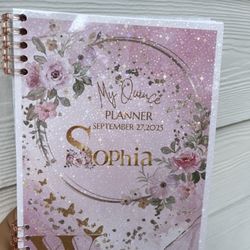 Quinceañera Planner Personalized 