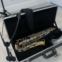 Alto Saxophone with papers 